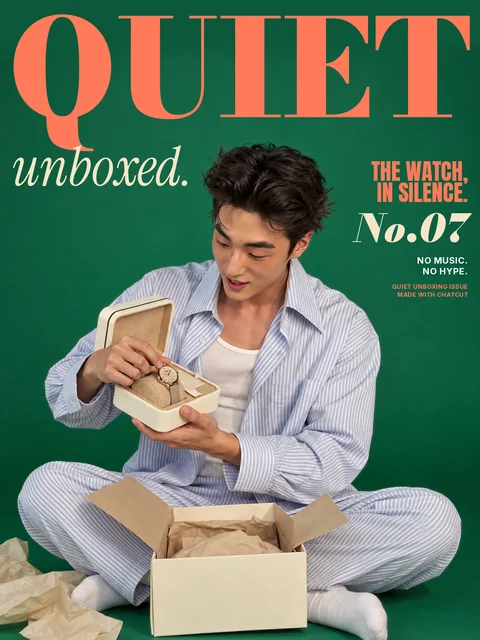 Quiet creator unboxing cover