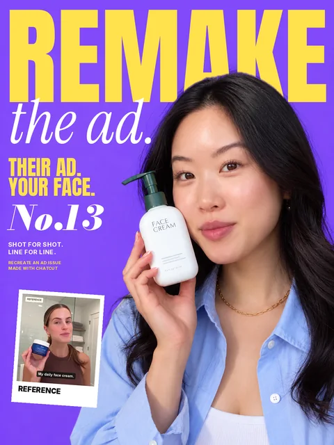 UGC ad remix cover