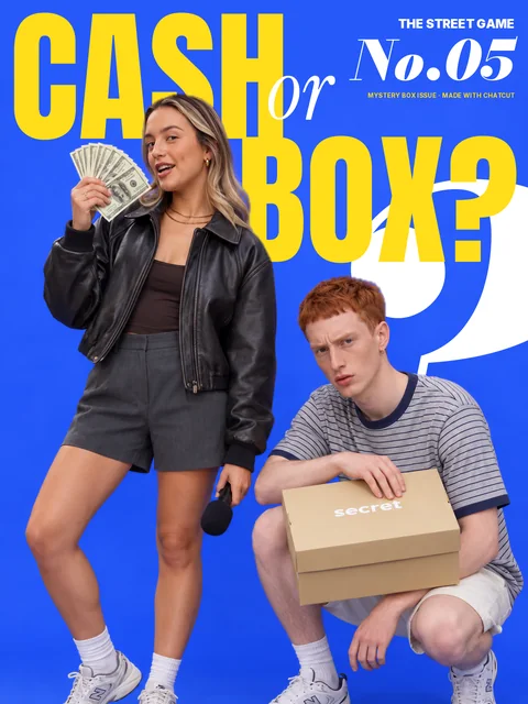 Mystery-box product reveal cover