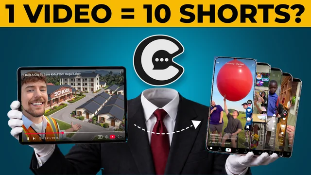 Long video to shorts cover